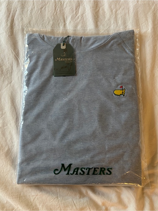 Masters Tech Other - 2026 Masters Tech Pullover Hoodie Light Blue, Men’s Large